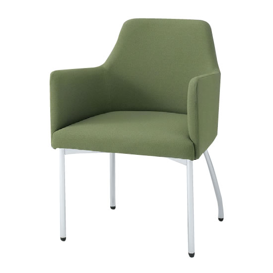 ラウンジチェア NP スチール脚タイプ アジャスター付 LNP-15C-W1