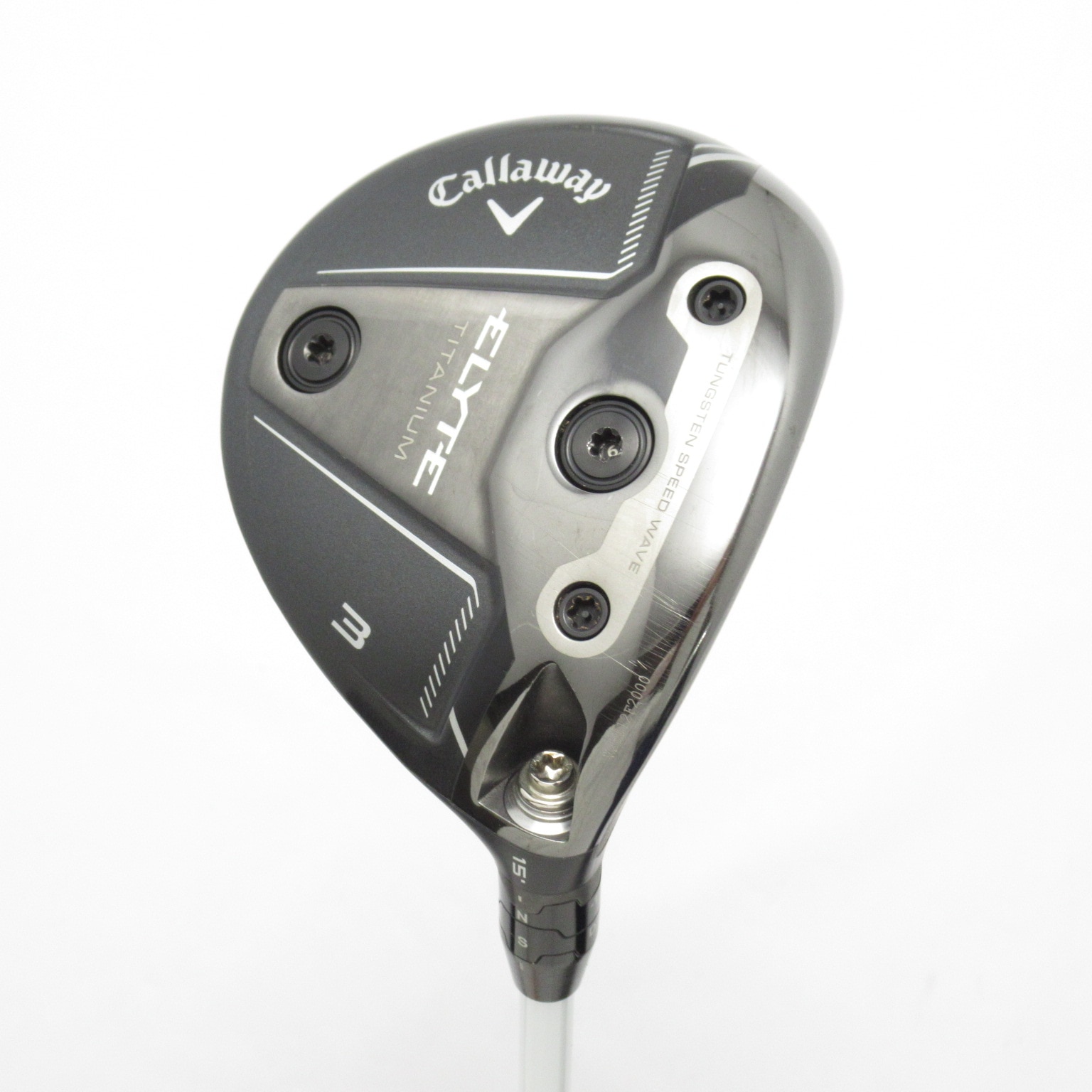 中古】エリート TITANIUM フェアウェイウッド Tour AD HD-6 15 SR C