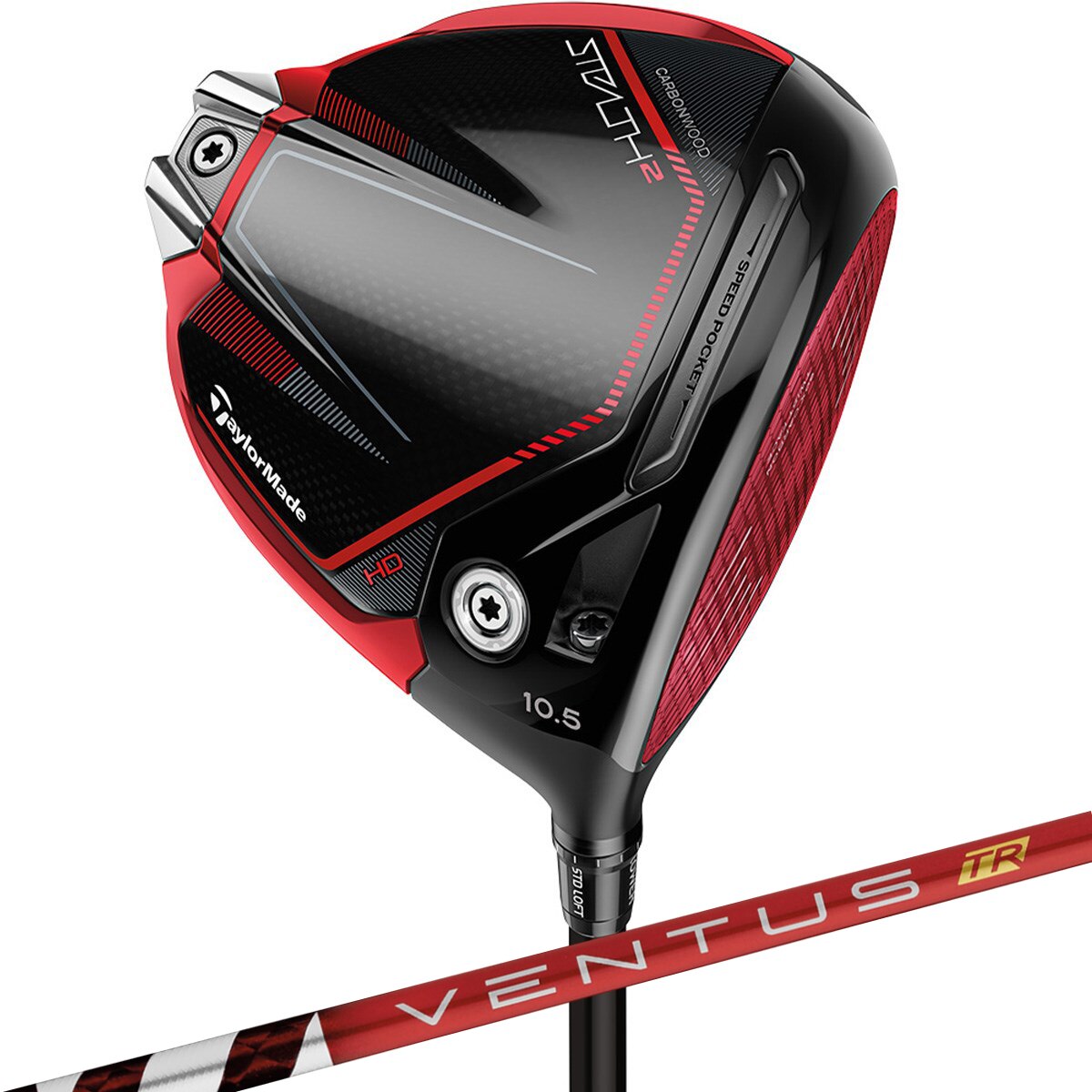 ステルス2 HD ドライバー VENTUS TR RED 5／6／7 レフティ(ドライバー