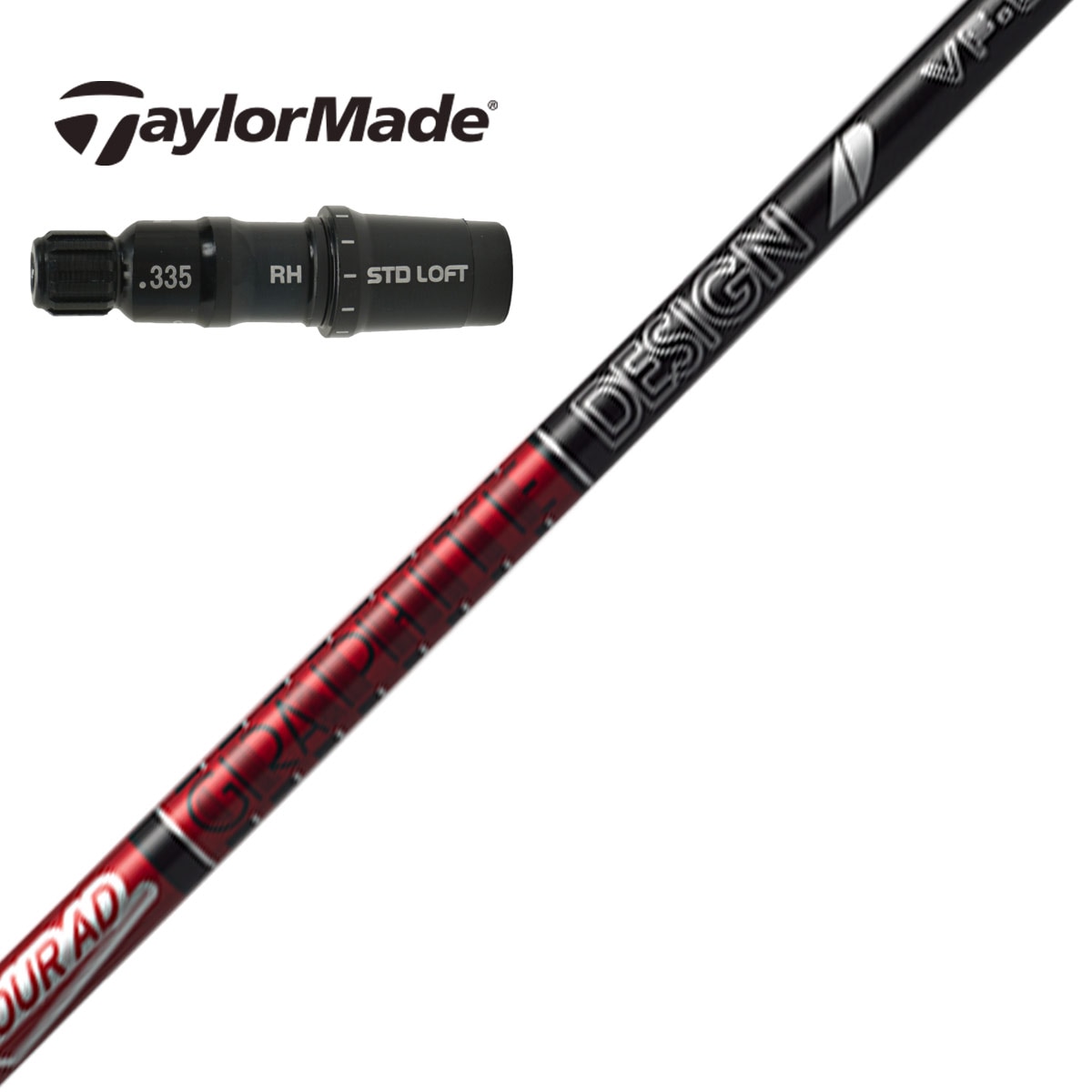 テーラーメイド用 Tour AD VF スリーブ付きシャフト(スリーブ付き
