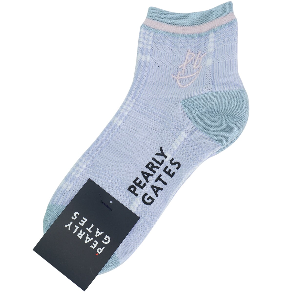 セール・アウトレット】チェック柄ショートソックス レディス(靴下