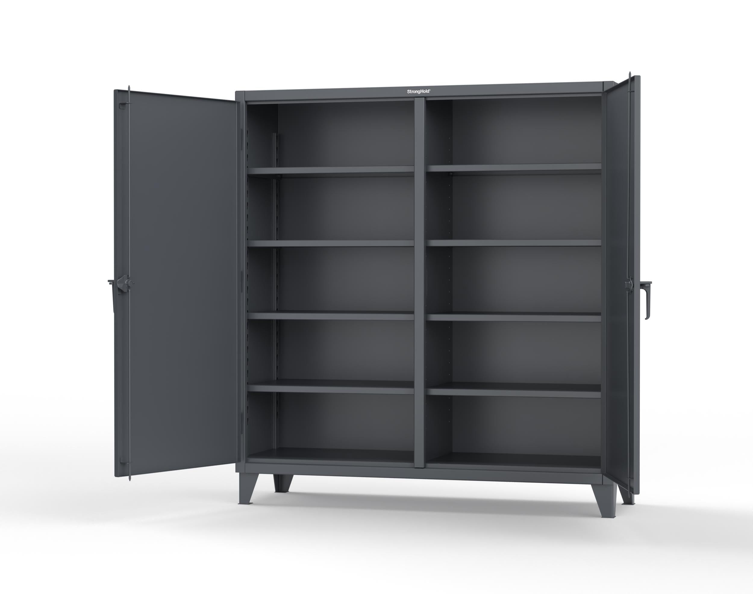 12GA Double Shift Cabinet w/ 8 Shelves | 72 In. W x 24 In. D x 78