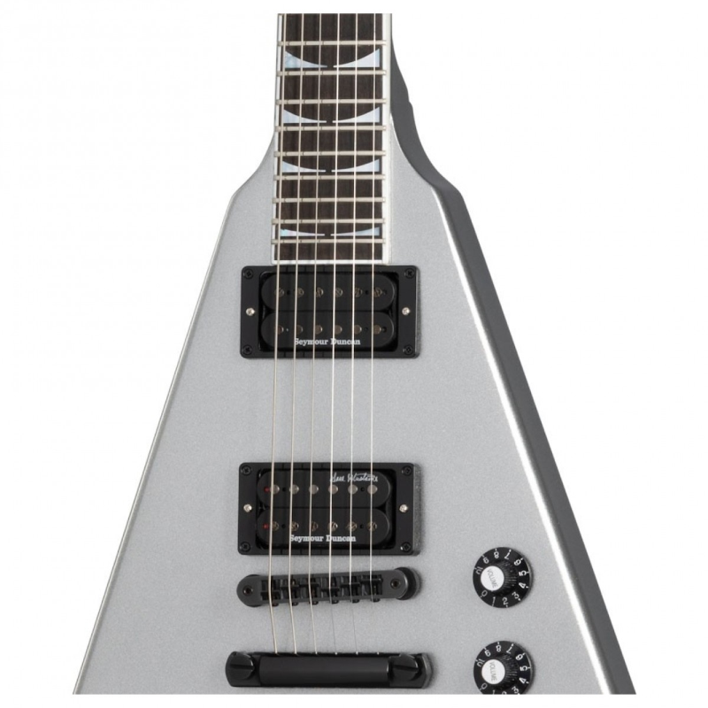 Gibson Dave Mustaine Flying V EXP Silver Metallic Chitarre Varie