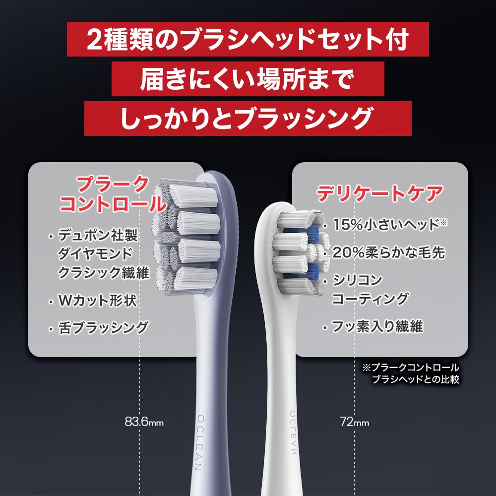 Oclean 音波電動歯ブラシX Pro Digital Set Golden | スマート家電