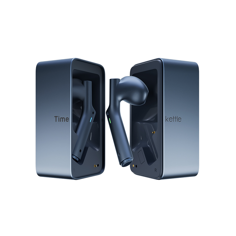 Timekettle W4 骨伝導 AI翻訳イヤホン ミッドナイトブルー TMK012