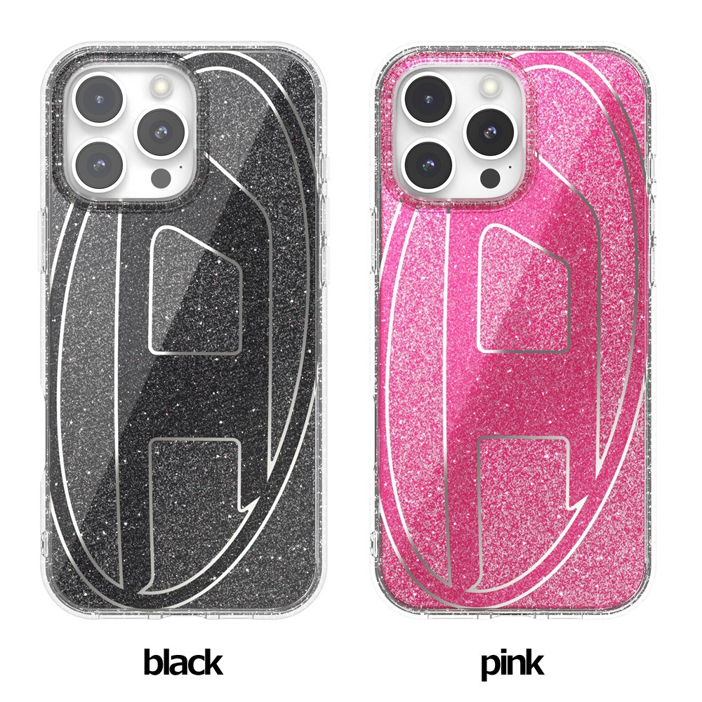 iPhone 16 Pro Max Diesel Oval D Glitter Case FW24 | スマート家電