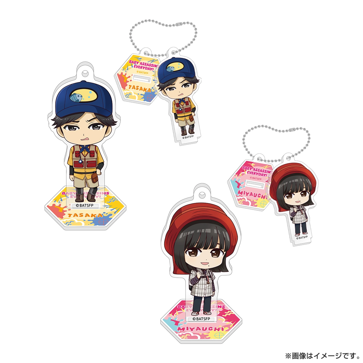 ベイビーわるきゅーれ エブリデイ！ トレーディングアクリルスタンド