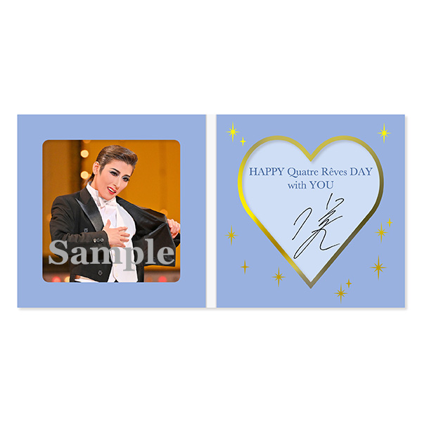 スクエアフォト＆サイン入りカードセット＜キャトルレーヴ30th＞／水美