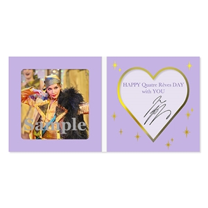 スクエアフォト＆サイン入りカードセット＜キャトルレーヴ30th＞／春乃