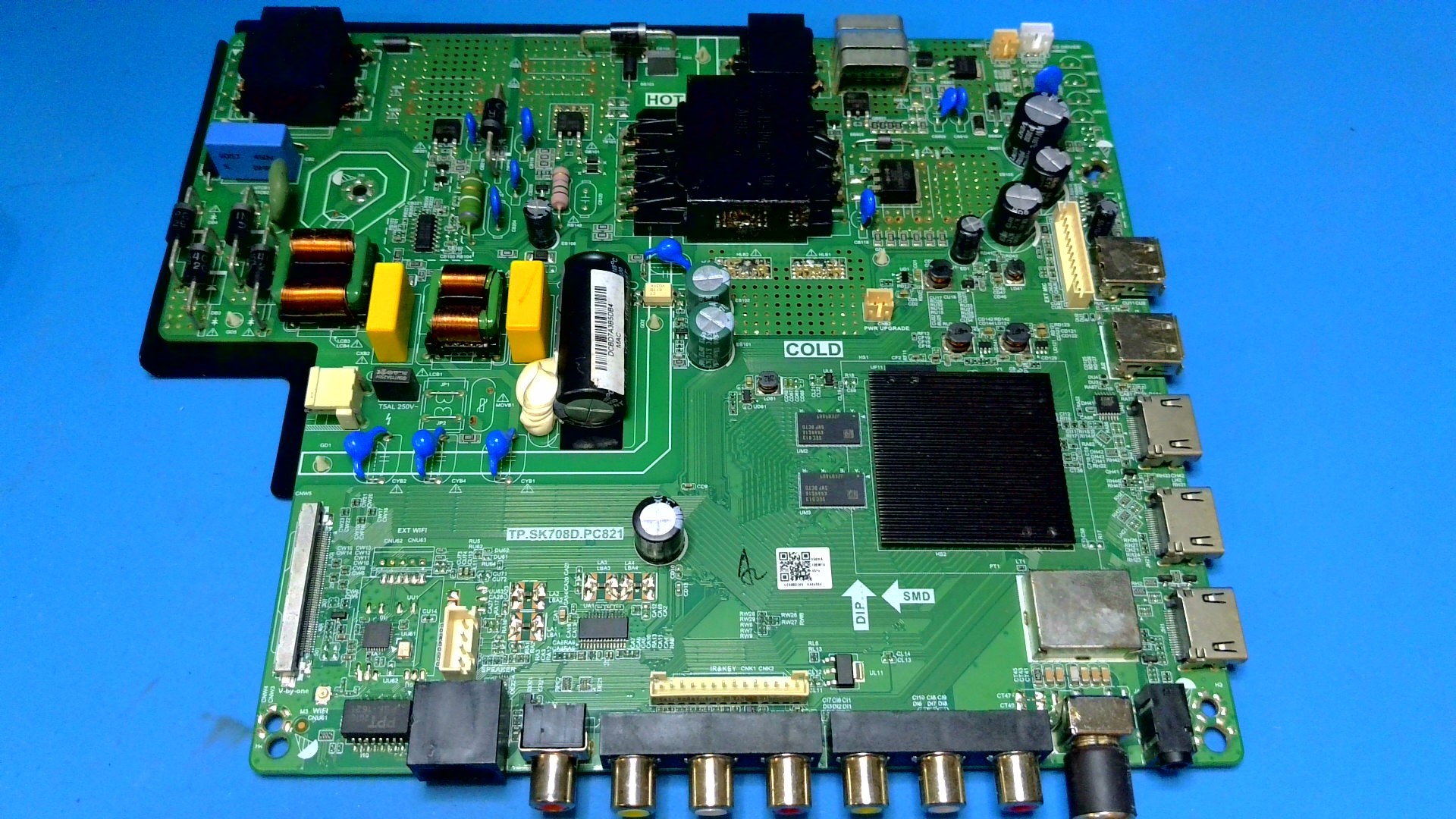 TP.SK708D.PC821 58N785B JVC TELEFUNKEN SANSUI MAIN BOARD - Technodrive