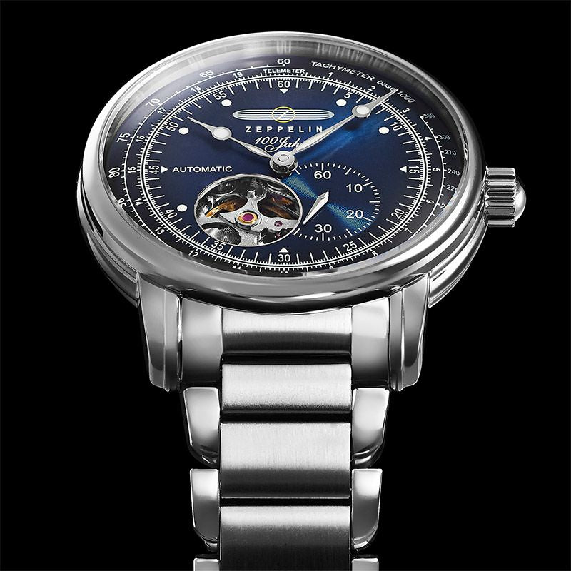 ツェッペリン 100周年記念 オープンハート オートマチック 日本限定