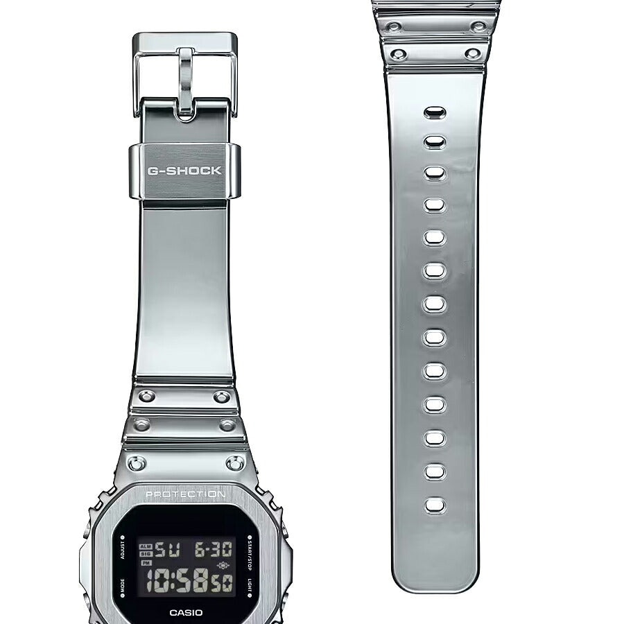 G-SHOCK メタルカバード ファインメタリックシリーズ シルバー GM