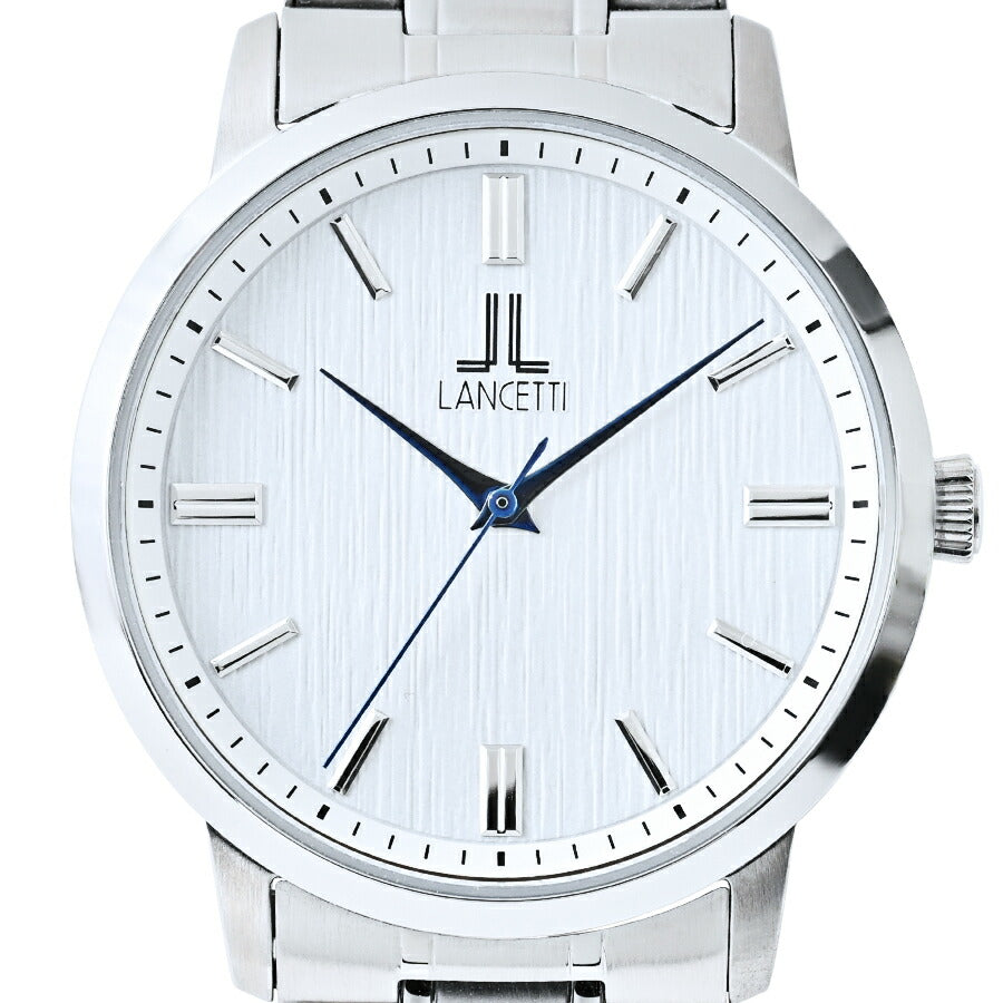 ランチェッティ ペア ソーラー 3針モデル LT6879-WH3 メンズ ホワイト