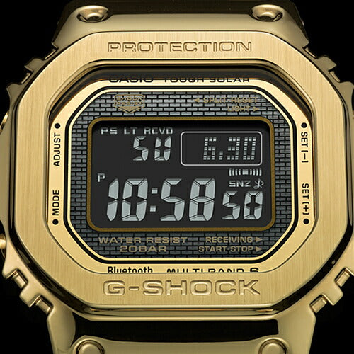 G-SHOCK フルメタル ゴールド GMW-B5000GD-9JF メンズ 電波ソーラー