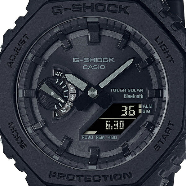 ふむふむ。 G-SHOCK GA-B2100 ブラック デジタル腕時計 Bluetooth搭載