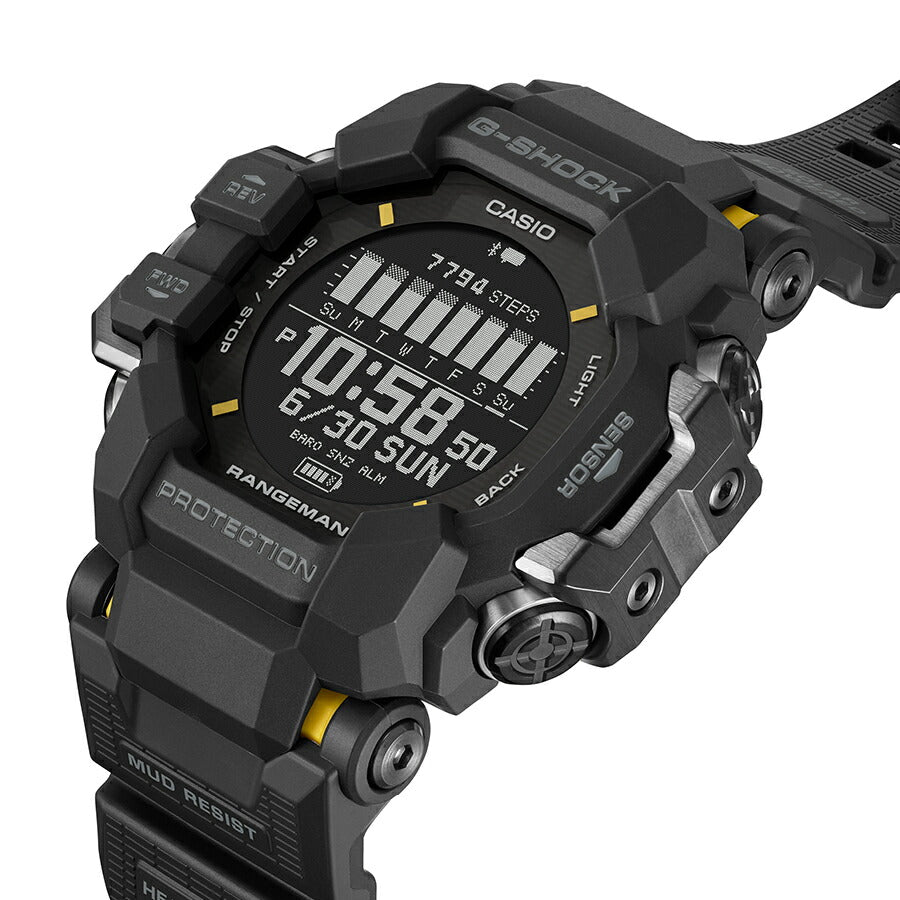 G-SHOCK レンジマン 心拍計 GPS機能 GPR-H1000-1JR メンズ ソーラー