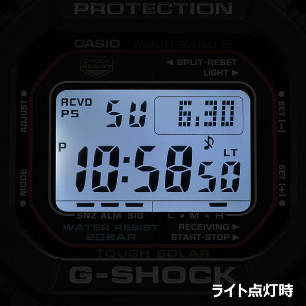 G-SHOCK GW-M5610U-1JF メンズ 電波ソーラー デジタル 樹脂バンド
