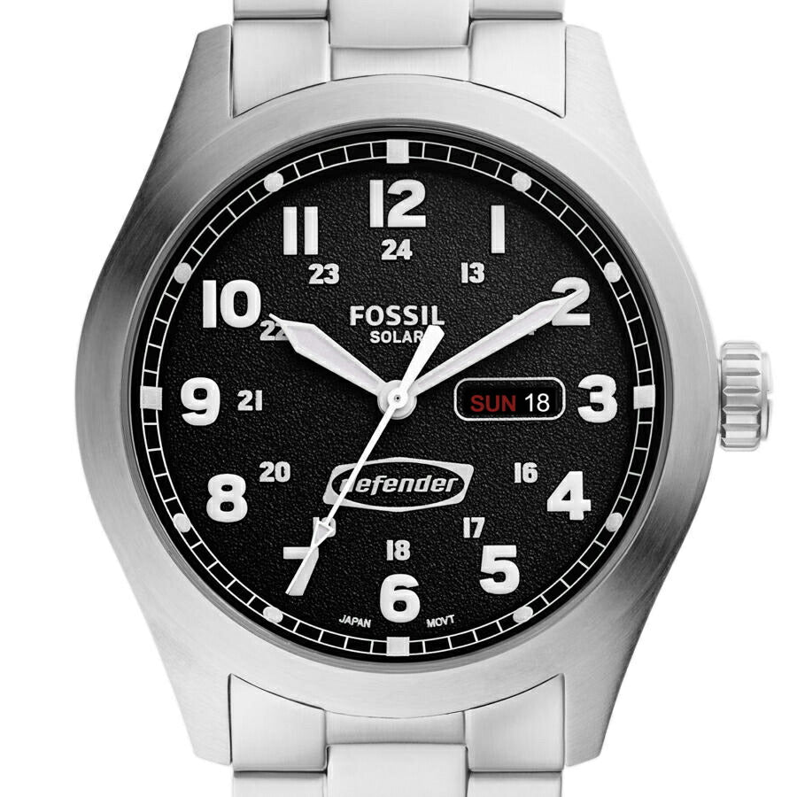 フォッシル ディフェンダー 46mm FS5976 メンズ ソーラー アナログ