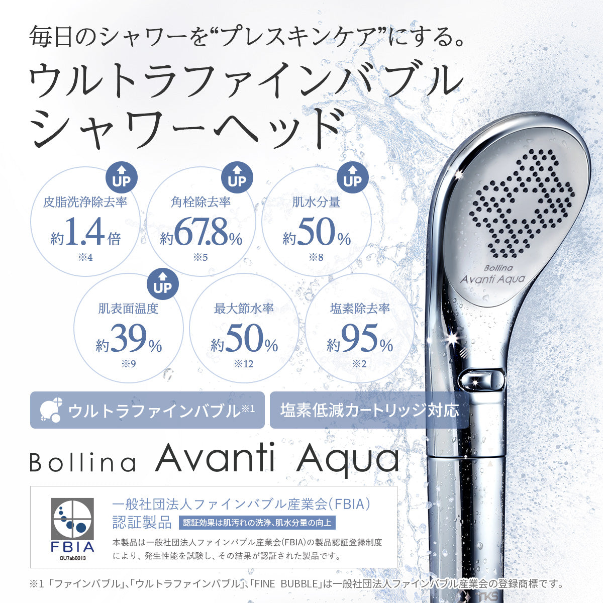 ボリーナ アヴァンティ アクア TK-7330｜選べる2つの水流 浄水機能付