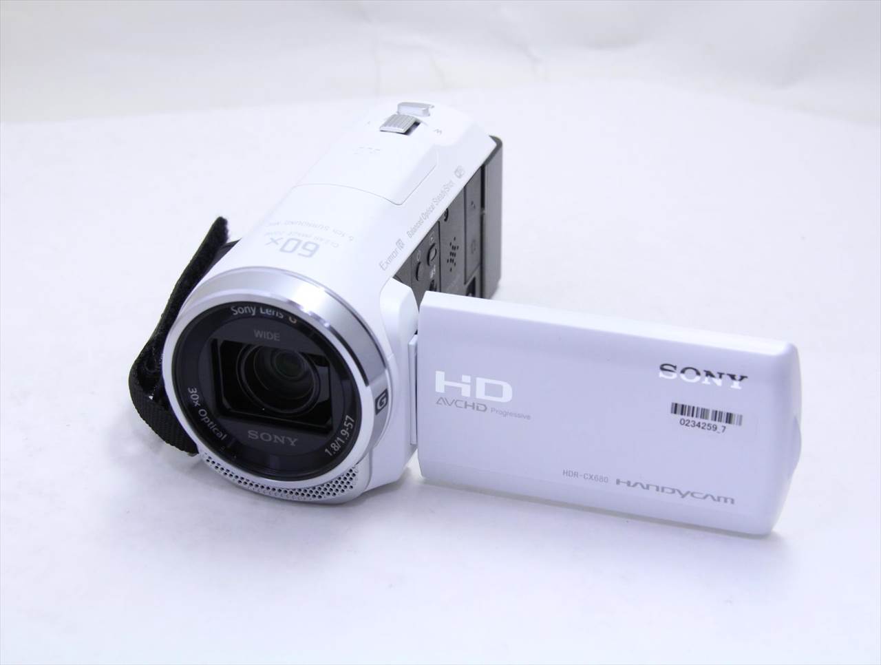 希少】SONY HDR-PJ670 ホワイト SONY HDR-PJ670 ホワイト ビデオカメラ