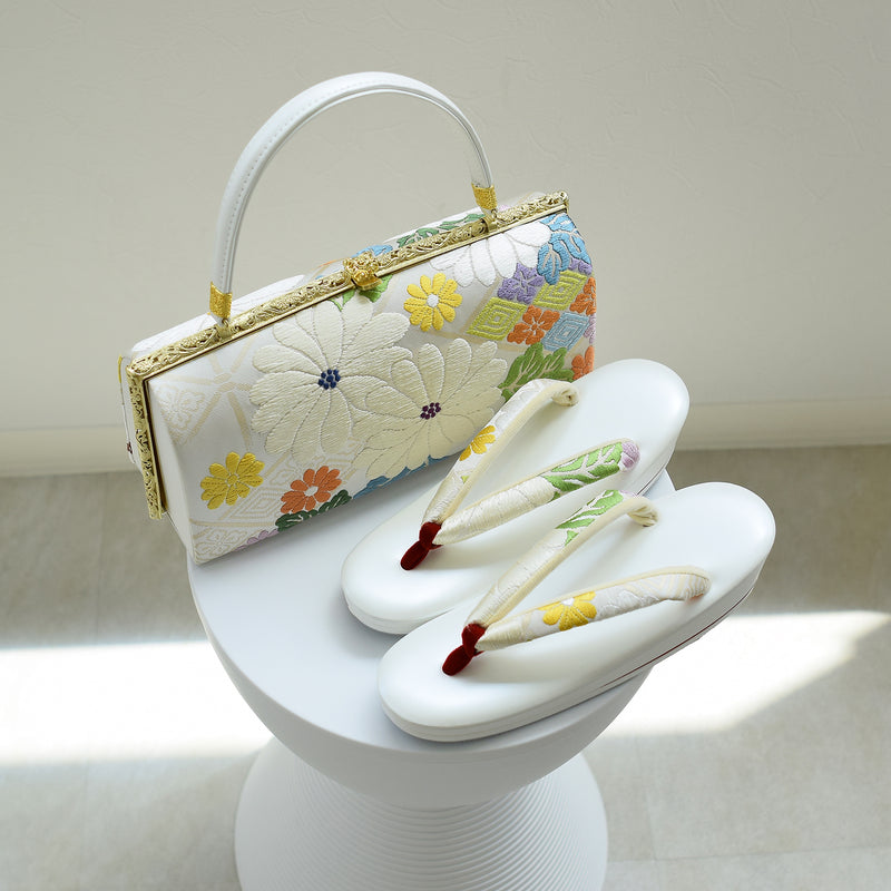 草履バッグセット 都唐織 フォーマル用 訪問着や振袖にも【取り寄せ