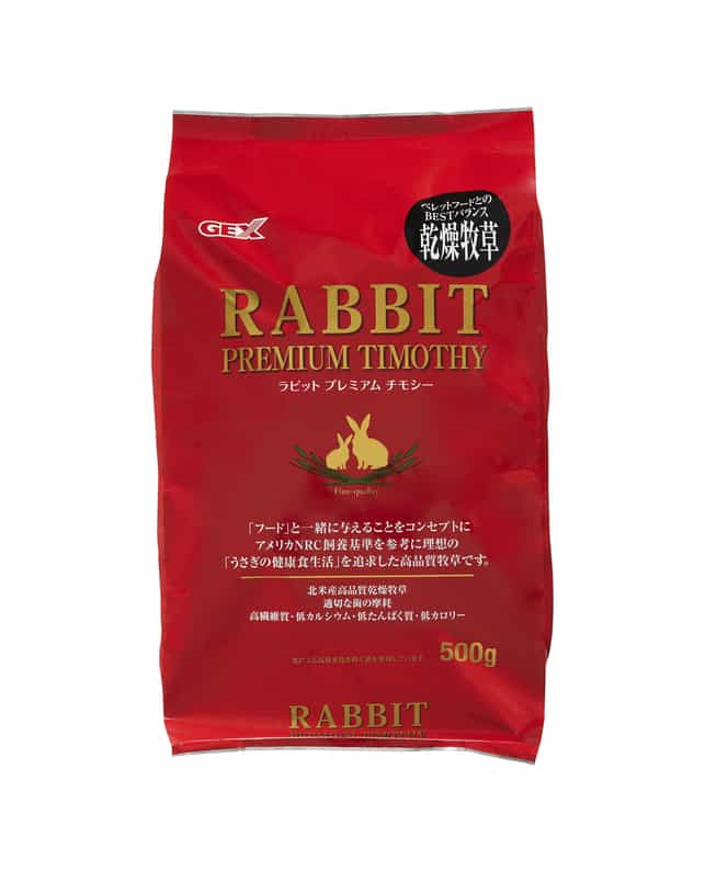 GEX ラビットプレミアムチモシー 500g（4972547010384）｜その他ペット
