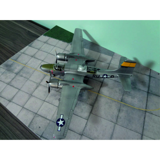 Douglas A-26 Invader 1/72 スケール A-26 (B-26) Invader – Scalecraft