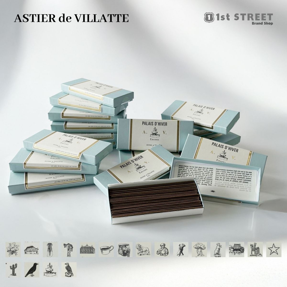 楽天市場】【正規取扱店】ASTIER de VILLATTE Nara インセンス お香