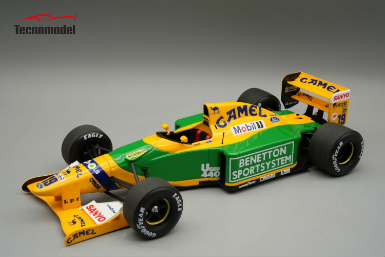 楽天市場】テクノモデル 1/18 ベネトン F1 B192 フォード #19 優勝