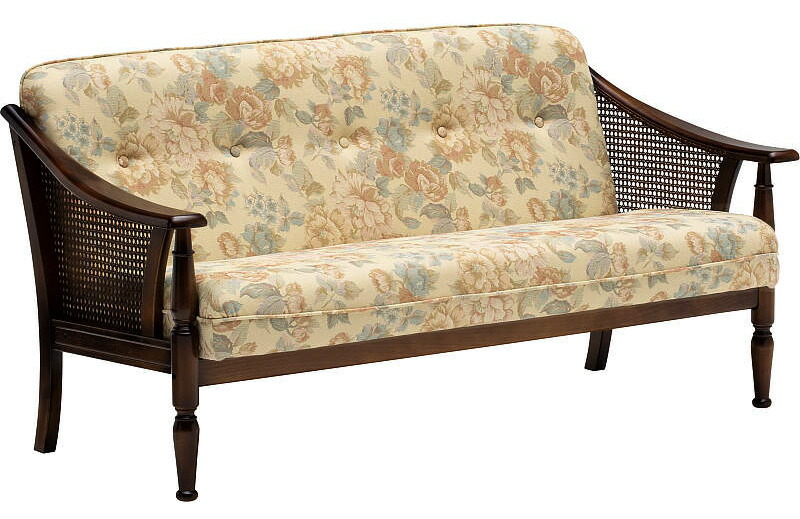 楽天市場】カリモク ソファ コロニアル WC47モデル 平織布張 長椅子