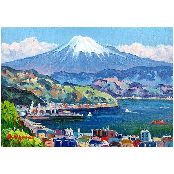 楽天市場】油彩画 藤祥州 「夏の南スペイン（マルベージャ）」 F6号 額