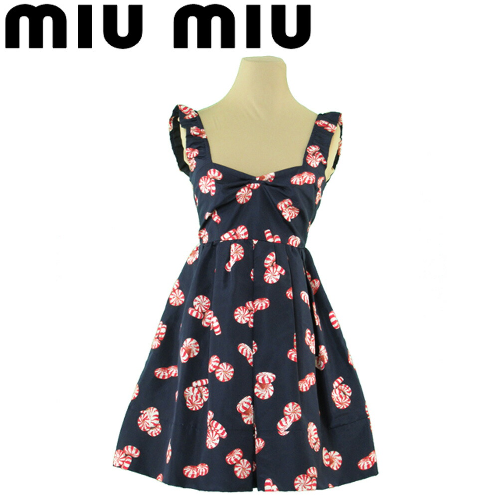 楽天市場】【SPECIAL SALE☆24％OFFクーポン】ミュウミュウ ワンピース