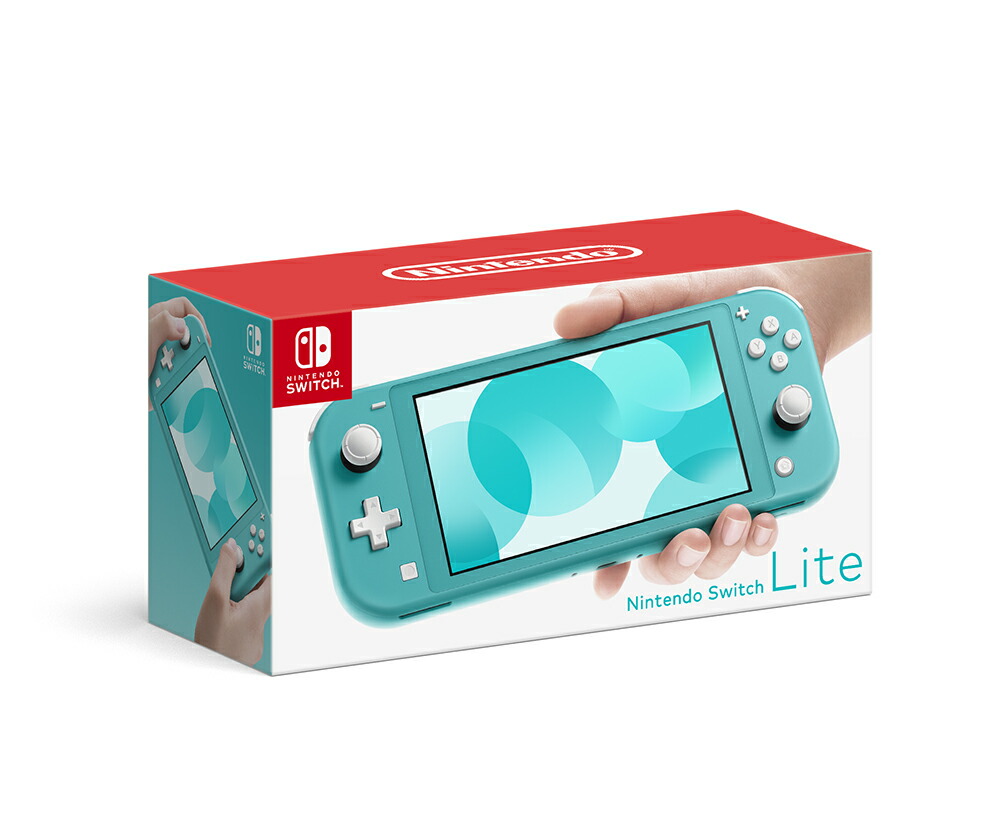 Nintendo Switch Lite ターコイズ 箱、ACアダプター付き Nintendo