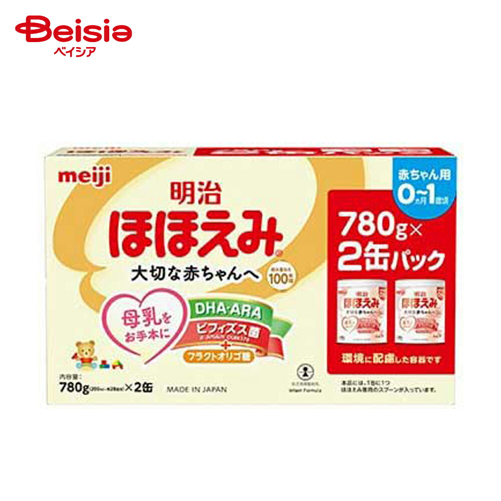 楽天市場】【ケース販売】明治乳業 ほほえみ 大缶800g×2缶パック×4