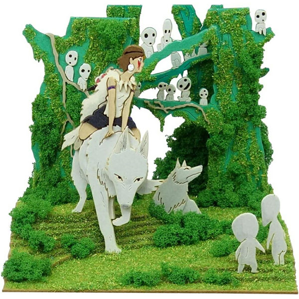 楽天市場】【中古】フィギュア もののけ姫 サン&犬神 コミニカ