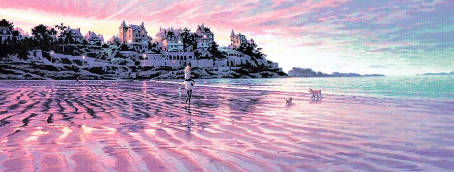 楽天市場】笹倉鉄平 「浜辺の日曜日」（Reg） 2004年 シルクスクリーン