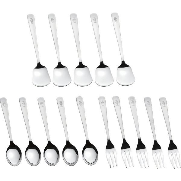 楽天市場】燕三 ステンレスライラック カトラリー15本セット EM-063