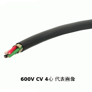 楽天市場】1mから切り売り 矢崎総業/YAZAKI CVT 60sq 柔らか電線 600V