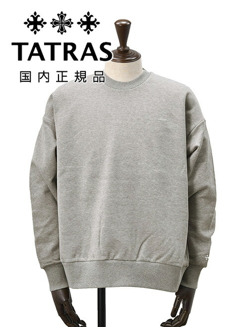 楽天市場】【3月4日20時発売開始20】タトラス TATRAS 長袖トレーナー