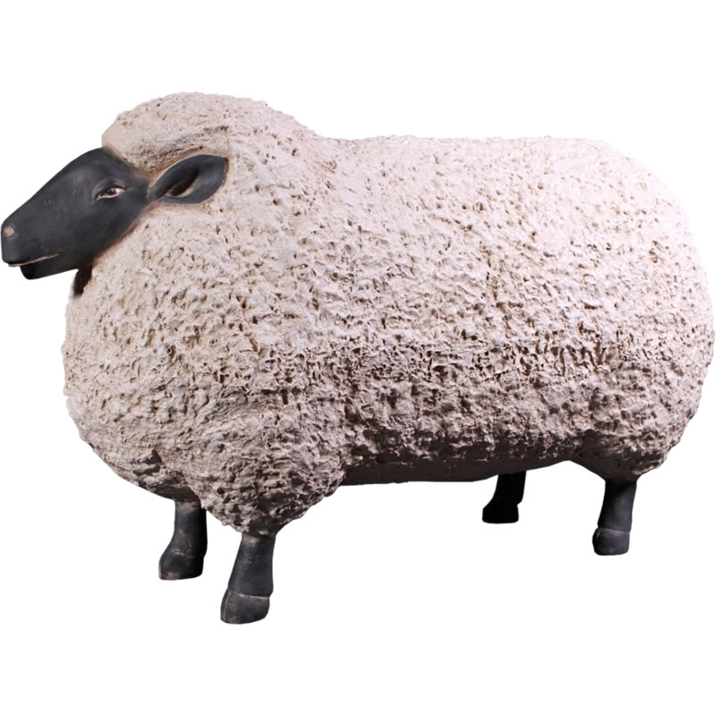 楽天市場】サフォーク種のモフモフしたヒツジ Sheep Jumbo 強化