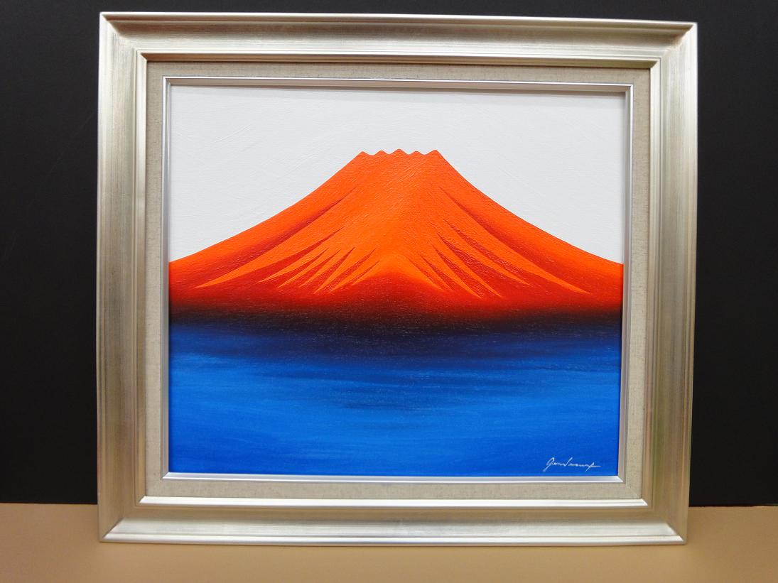 TOMOYUKI・友之、「花とフクロウ」、証明書付、額付、絵画 油絵 油彩画