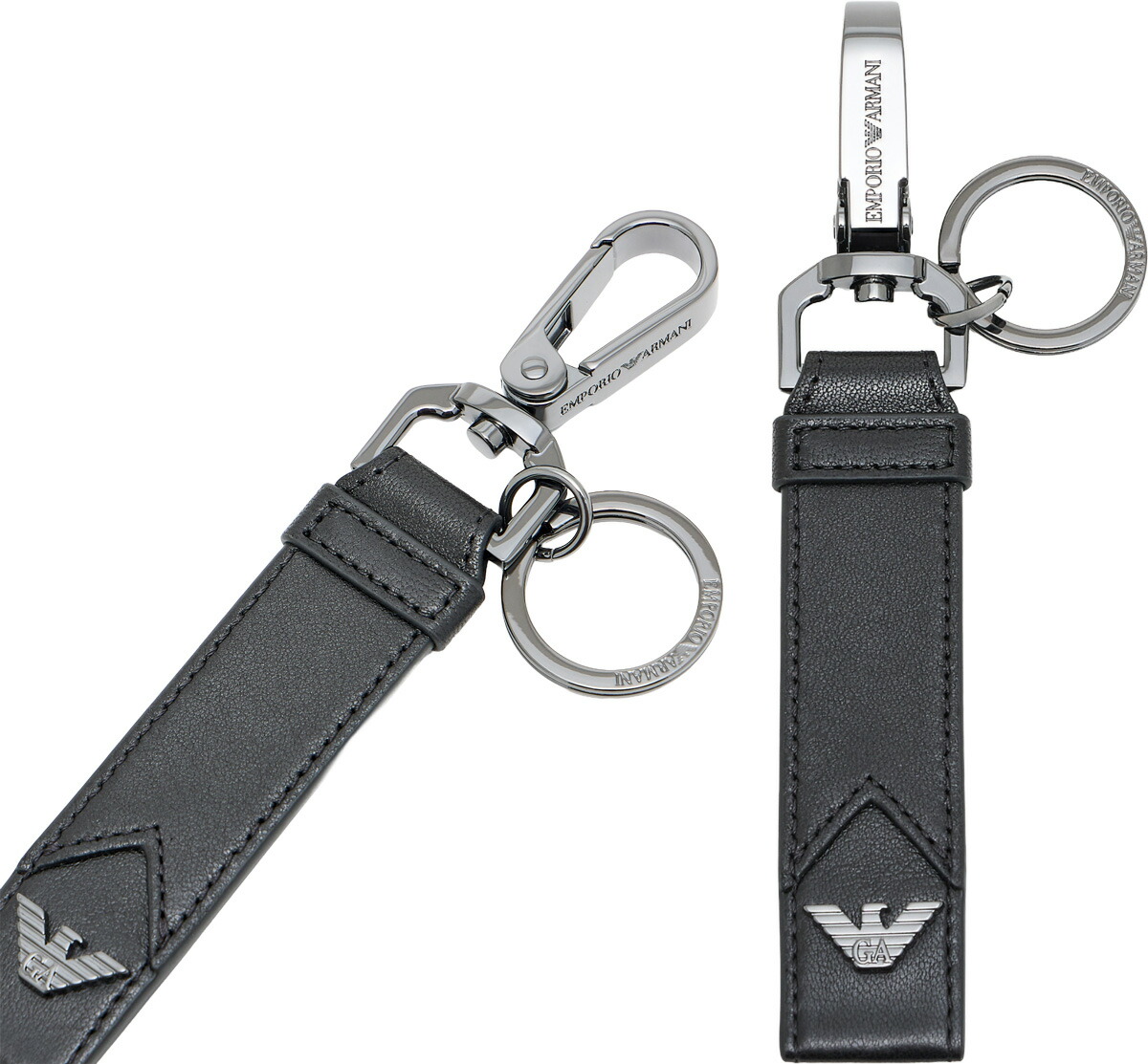 楽天市場】値下げ エンポリオ アルマーニ キーホルダー EMPORIO ARMANI