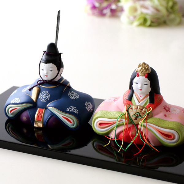 楽天市場】おひなさま お雛様 ひな人形 三段 置物 ちりめん細工