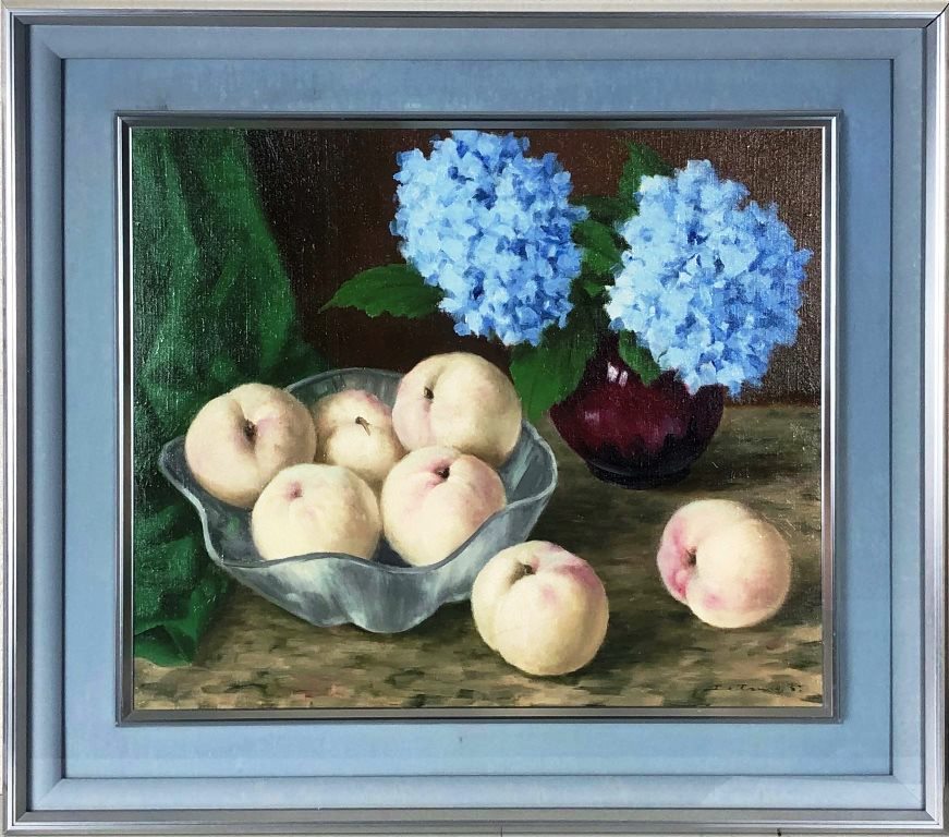 楽天市場】奈知安太郎 「花」 油彩4号 : 小野画廊