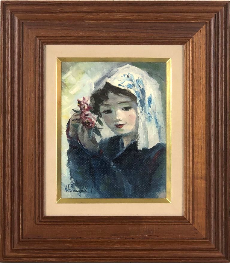 楽天市場】安永勝美 「長野路初秋」 油彩6号 : 小野画廊