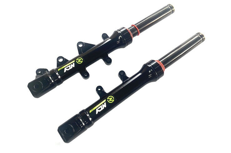 楽天市場】kn926 NCY フロントフォーク【N-17】チタンカラー【シグナス