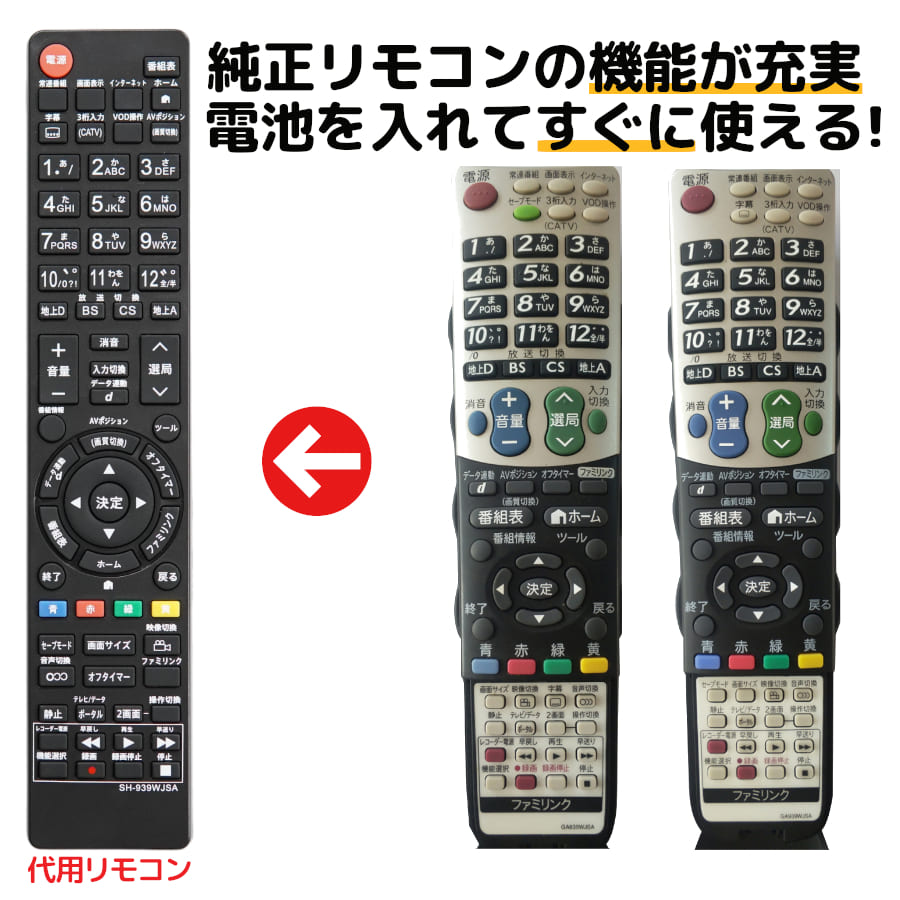 楽天市場】ソニー ブラビア テレビ リモコン RM-JD010 RM-JD011 RM
