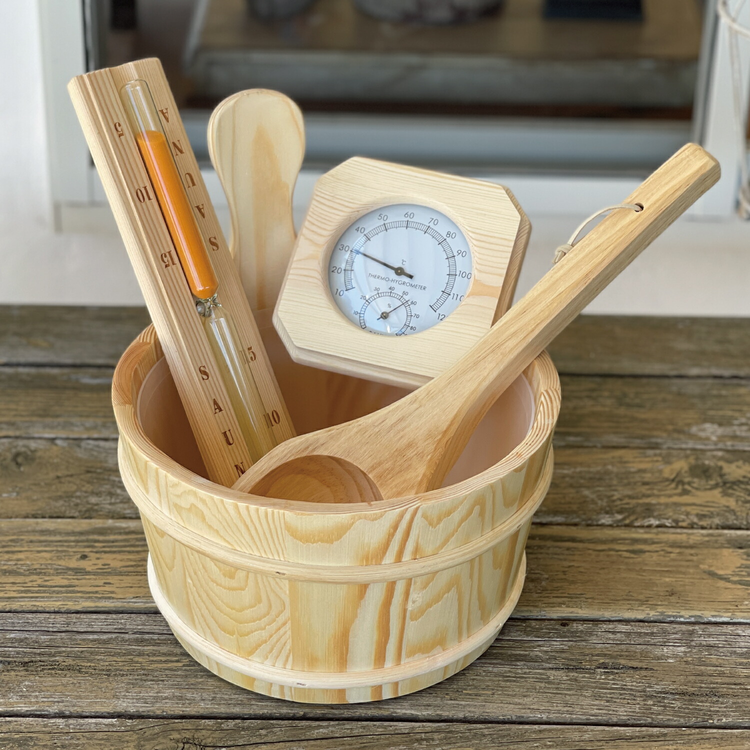 楽天市場】【SS限定割引】サウナアクセサリー ととのうセット 天然木材