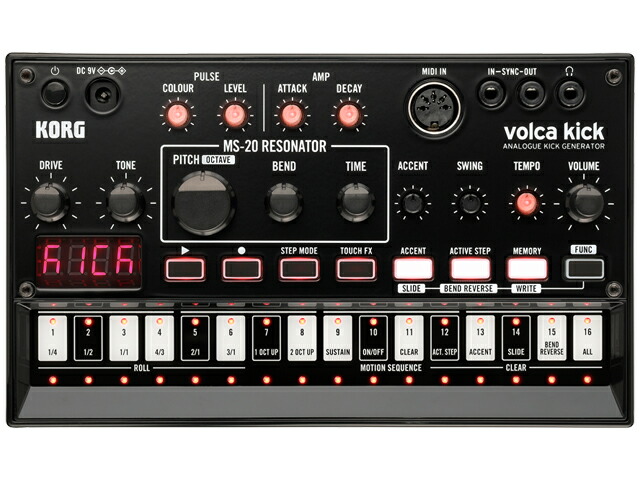 楽天市場】KORG volca bass ベースシンセサイザー : マークス