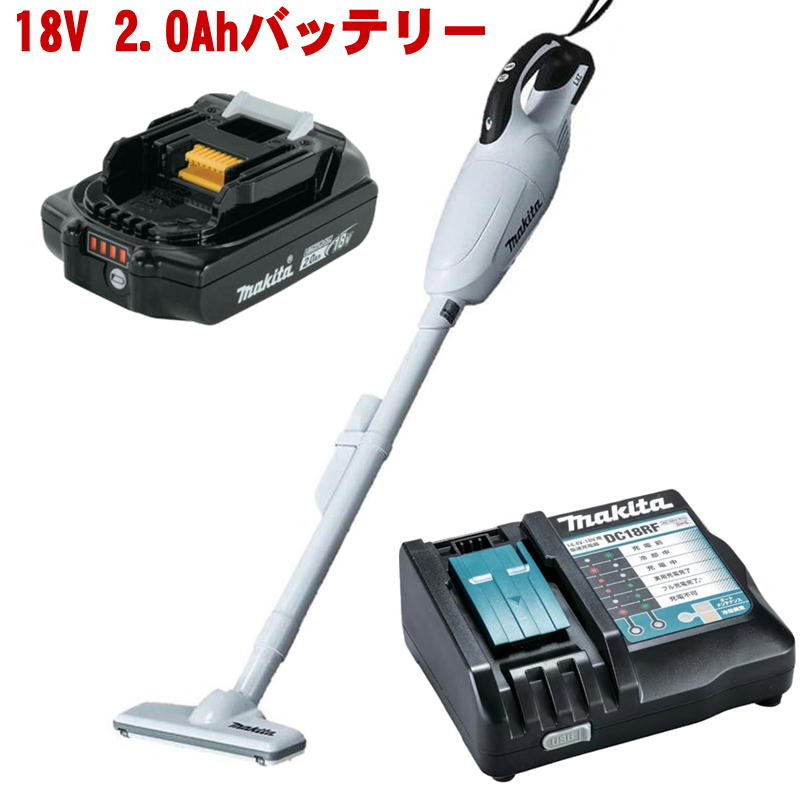 楽天市場】マキタ CL181FDZW 充電式クリーナー 18V(本体のみ) 充電器